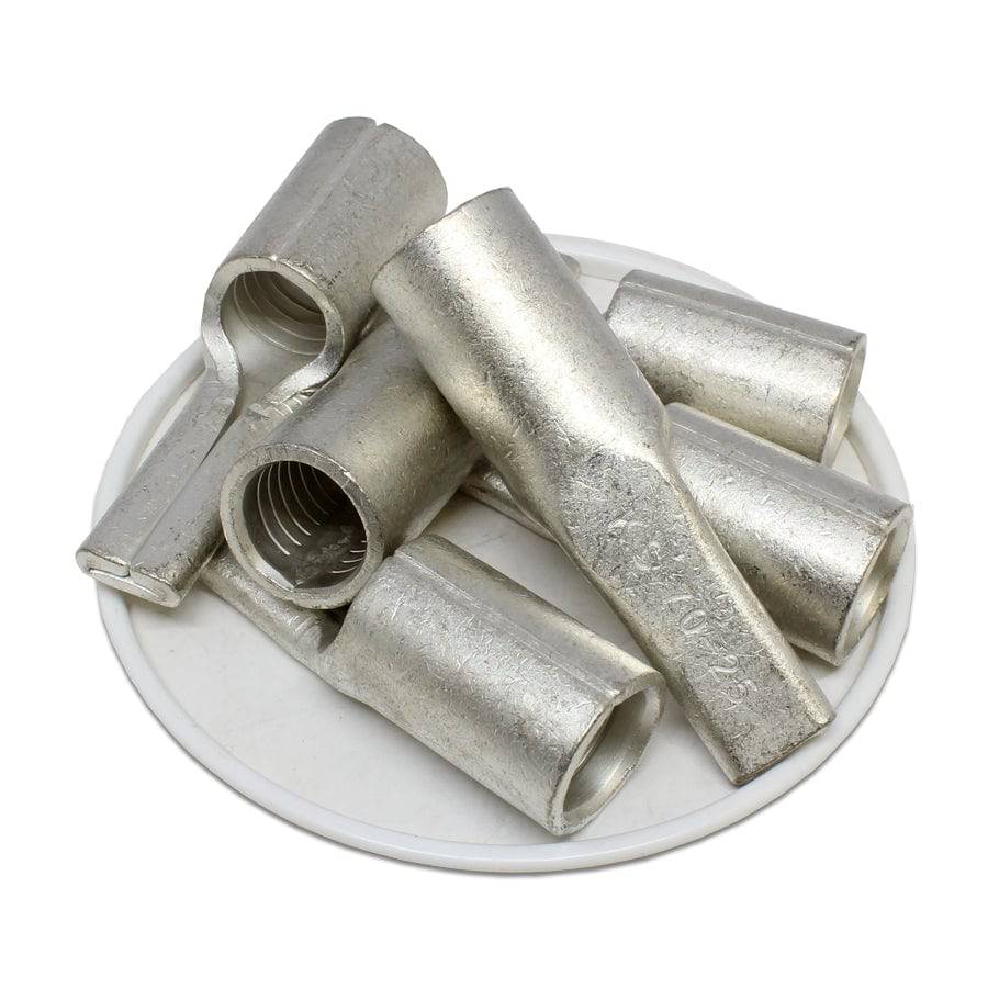 PTNB70-25 - 2/0 AWG Sin aislamiento Terminales de pin, 1 1/4" Pin, UL Recognized, 10 piezas