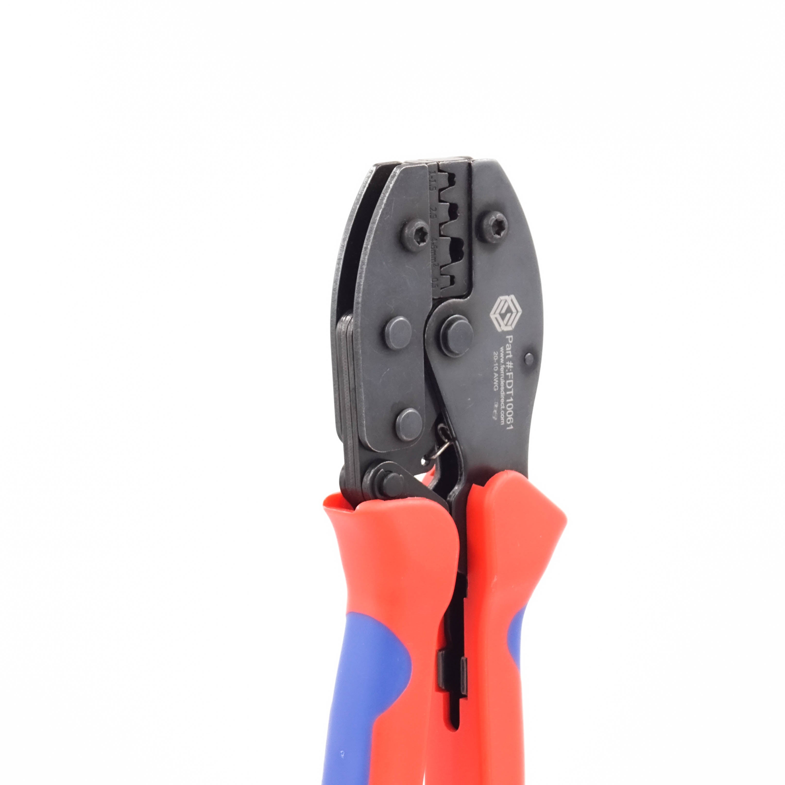 FDT10061 - 22 to 10 AWG Open Barrel Terminals Crimping Tool, 1 Piece