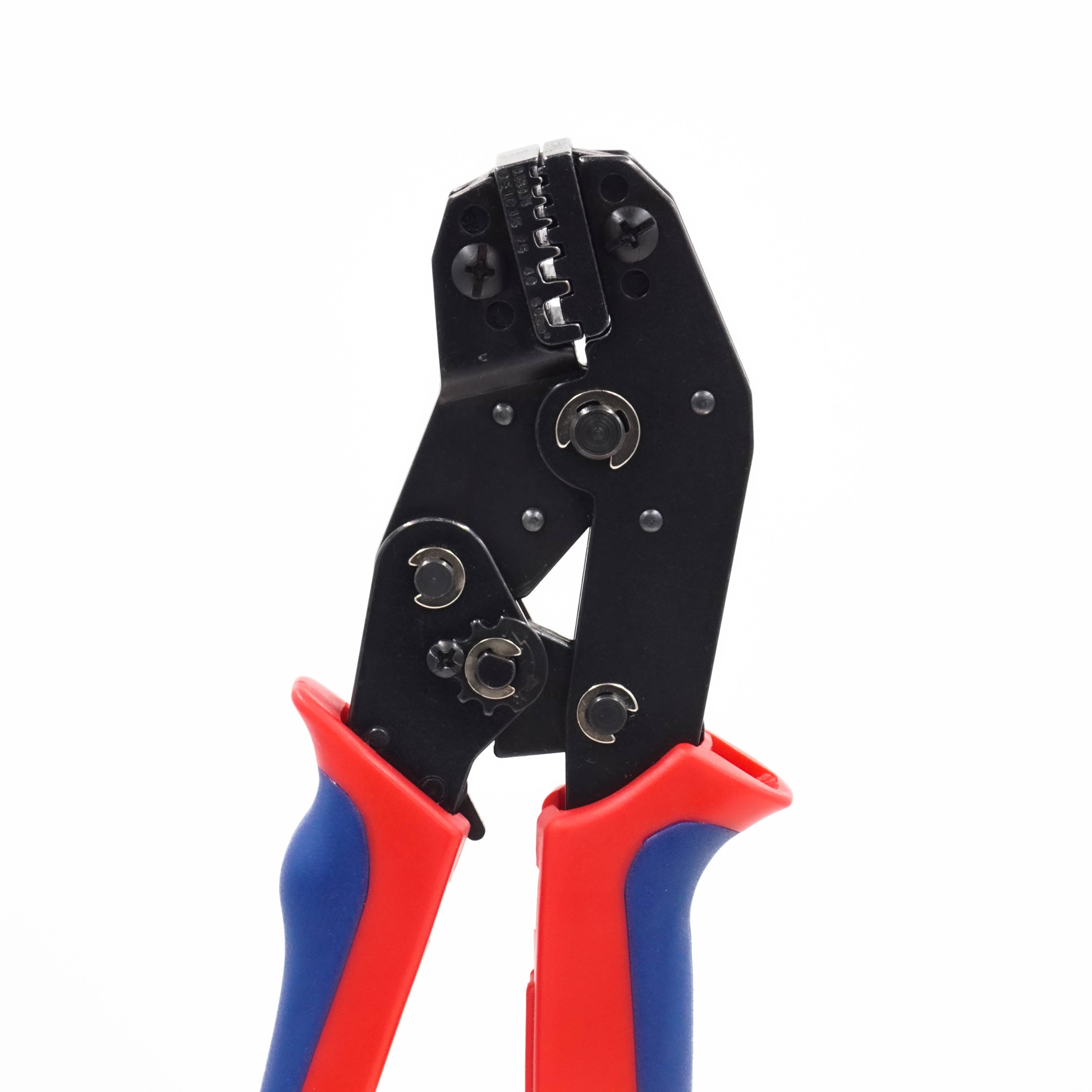 FD2410N-20 - 24 a 10 AWG Herramienta de crimpado para punteras, Side Load, XL Longitud Crimp, Trapezoidal Perfil, 1 pieza
