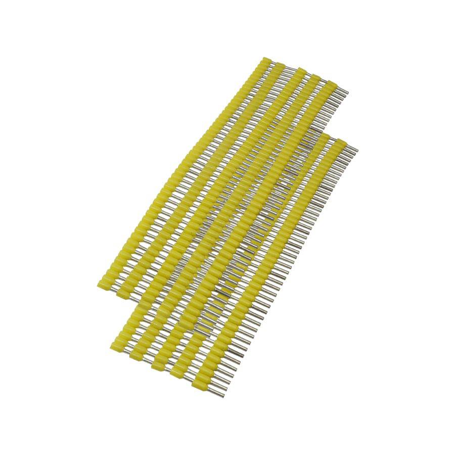 SW10008 - 18 AWG Strips de Insulated Punteras, 8mm Pin, 500 piezas