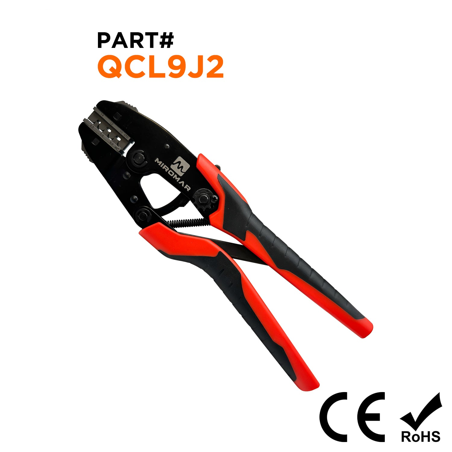 QCL9J2 - 14 to 10 AWG Quick-Change Tool & Die Set for MC4 Solar Connectors & Powerpole Contacts, 1 Piece