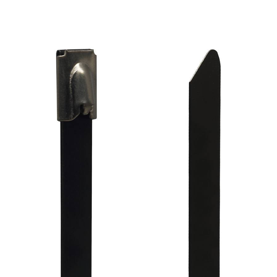 PVC304-79600 - 24" Standard PVC Coated Stainless Steel Cable Ties, 200lb Tensile Strength, 304 Grade, 25-Pack