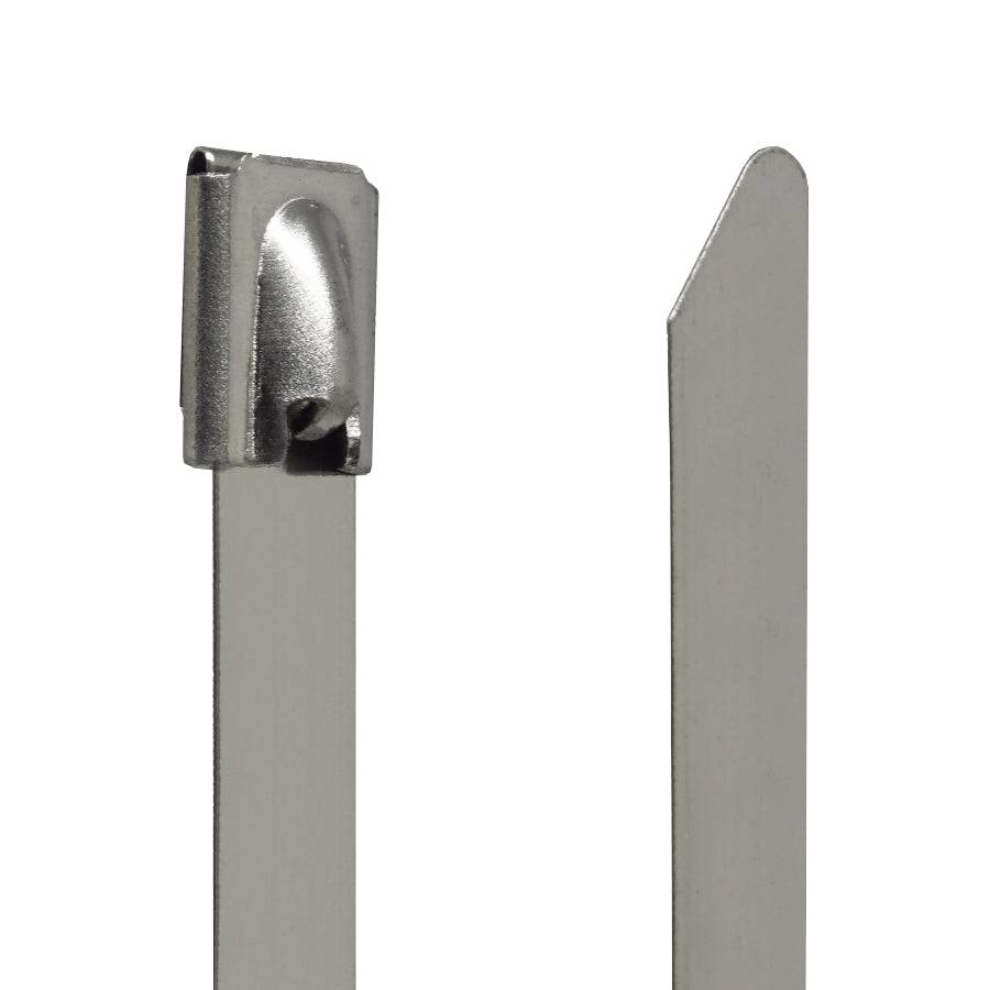 BTC791100 - 43" Heavy Duty Stainless Steel Cable Ties, 330lb Tensile Strength, 304 Grade, 50-Pack