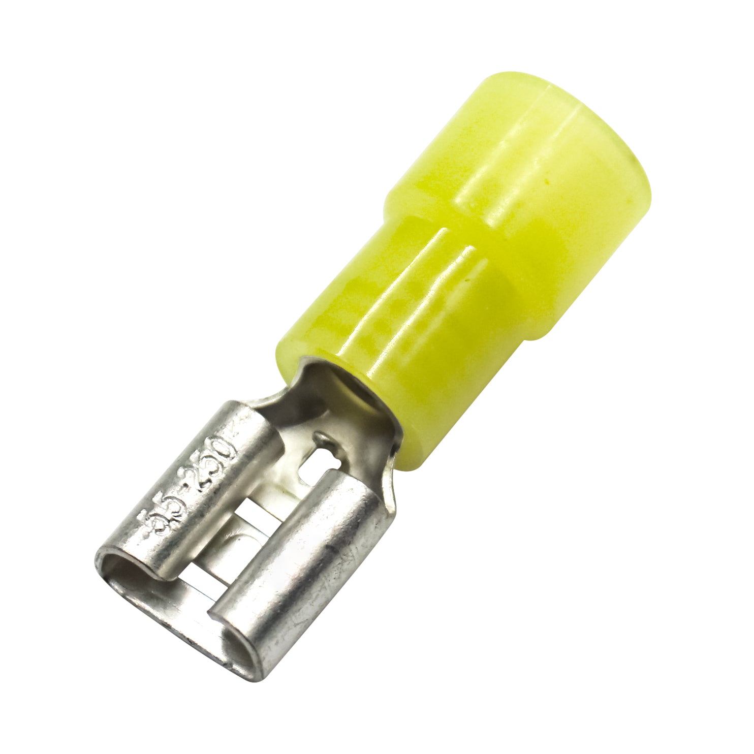 FDNY5-250M - 12 to 10 AWG Nylon Insulated Quick Disconnects, Female, 50 Pieces