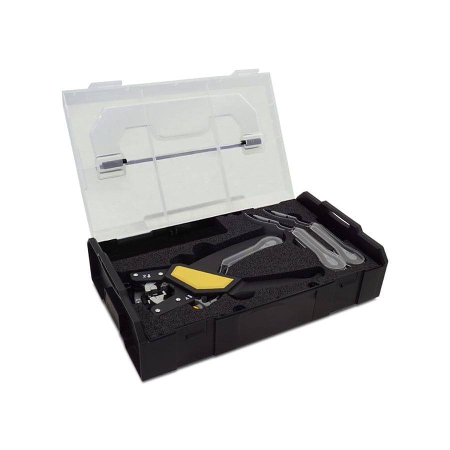 Jokari 62000 - QUADRO Plus: 4 in 1 Automated Wire Ferrules Tool Kit, 22 to 14 AWG, Quantity: 1 Kit