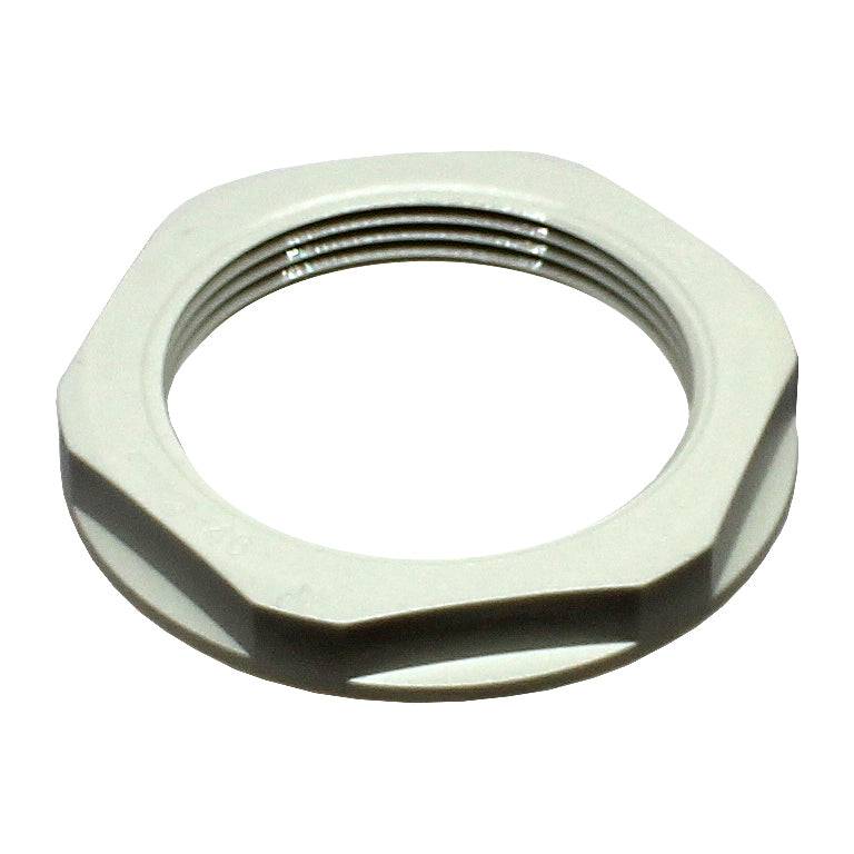 PG29 Rosca De nailon Lock Nut para PG Prensaestopas, Beige, UL Approved, 1 pieza - PG29BG-LN