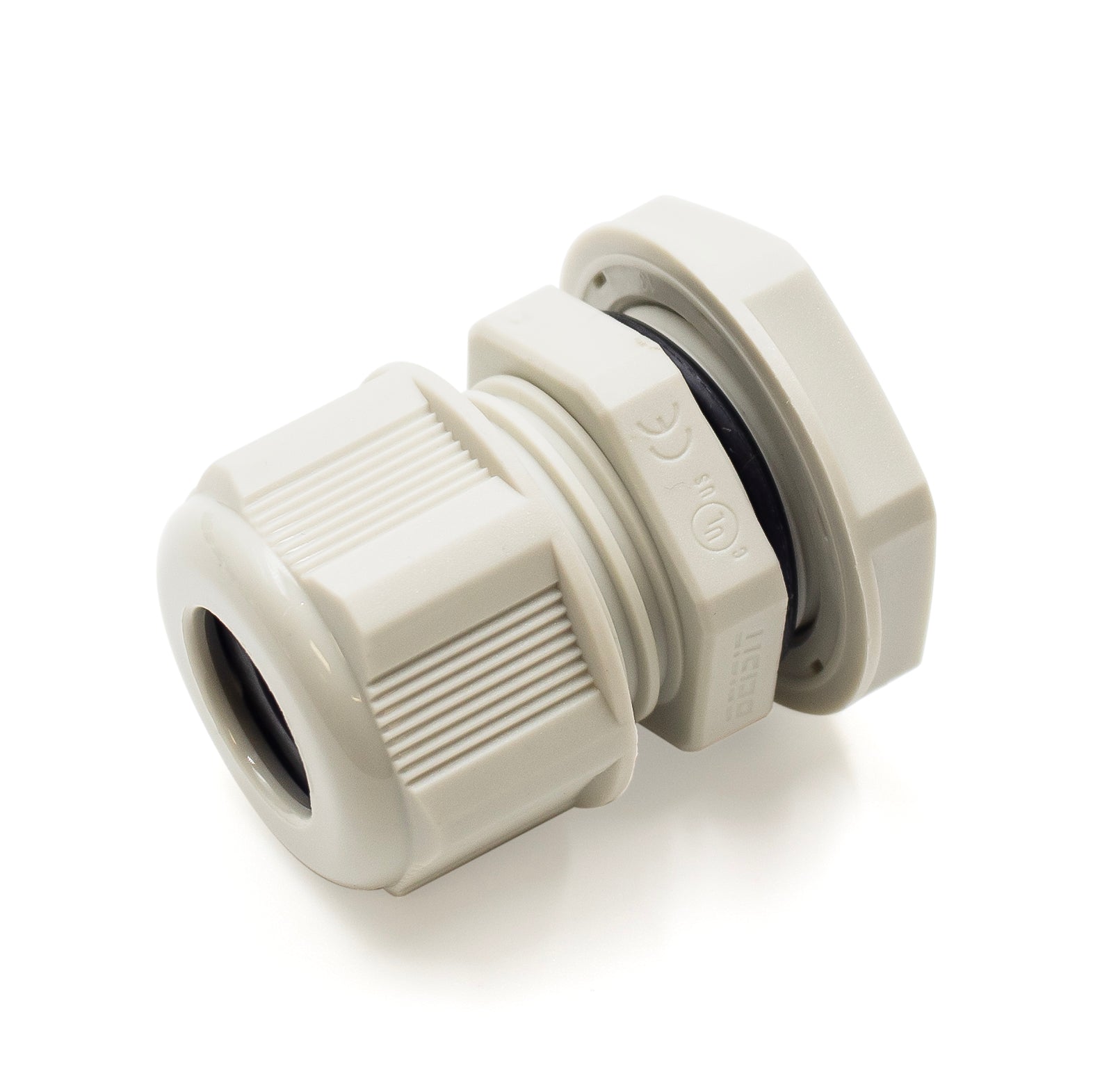 P13512BG - PG13.5 Rosca De nailon Prensaestopas, Beige, Rango: 1/4" a 1/2", UL Listed, IP68, IP69K - 1 pieza