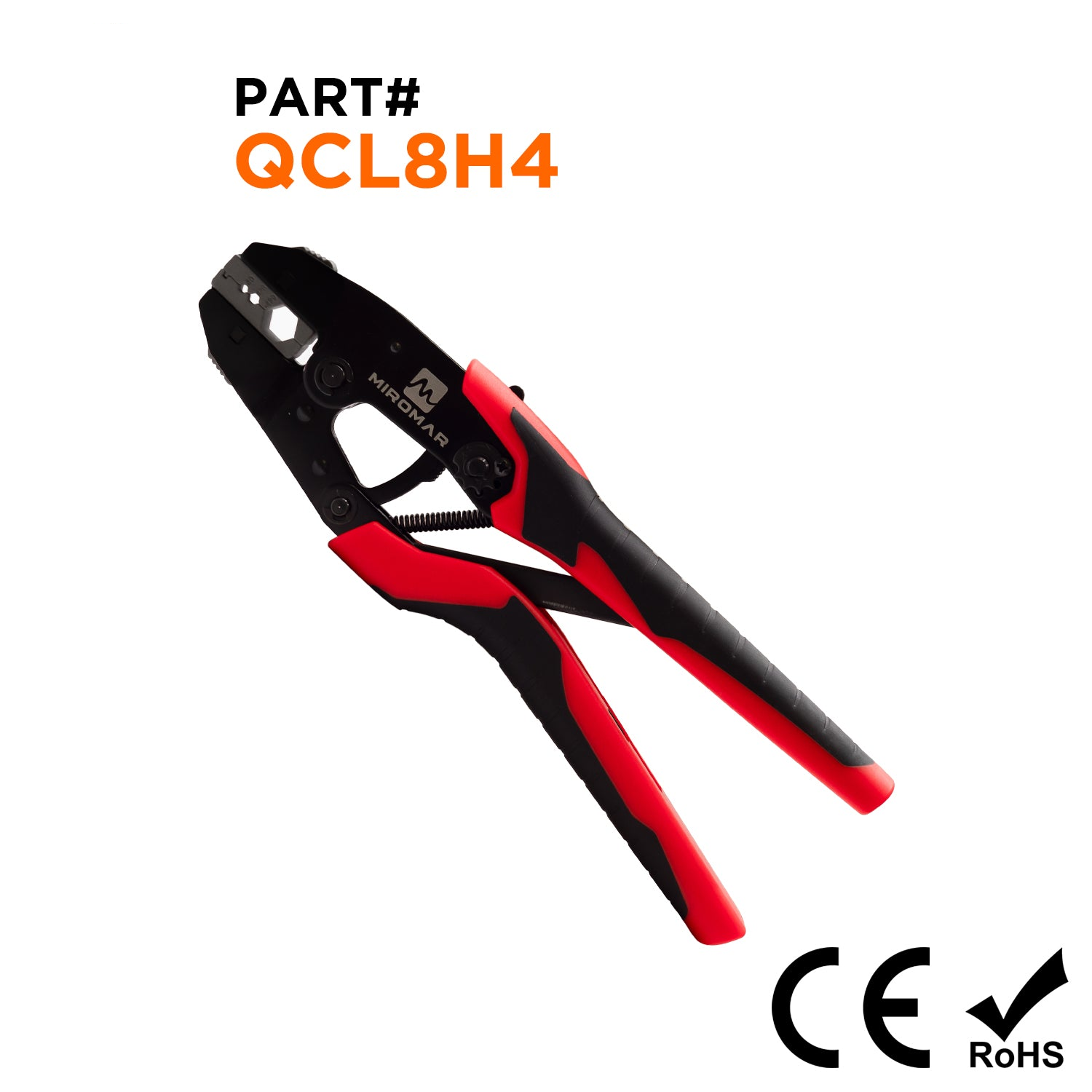 QCL8H4 - XL Quick-Change Tool & Die Set for RG Type Coaxial Cable, 1 Piece