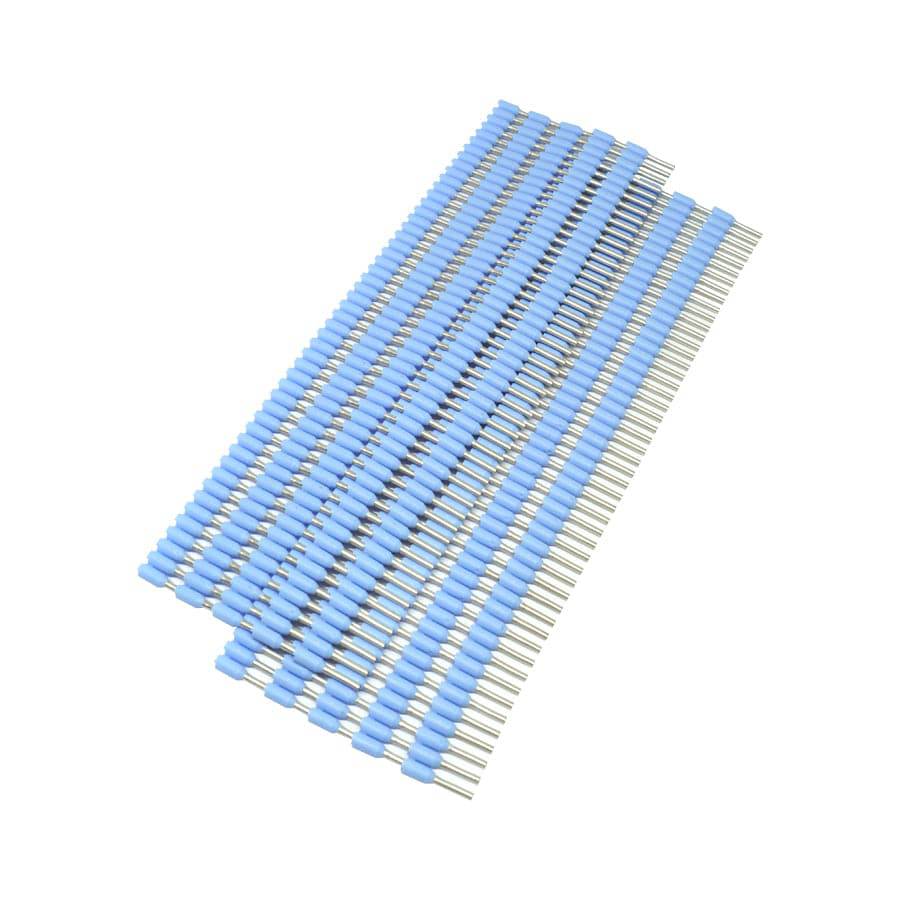 ST07508 - 20 AWG Strips of Insulated Wire Ferrules, 8mm Pin, 500 Pieces
