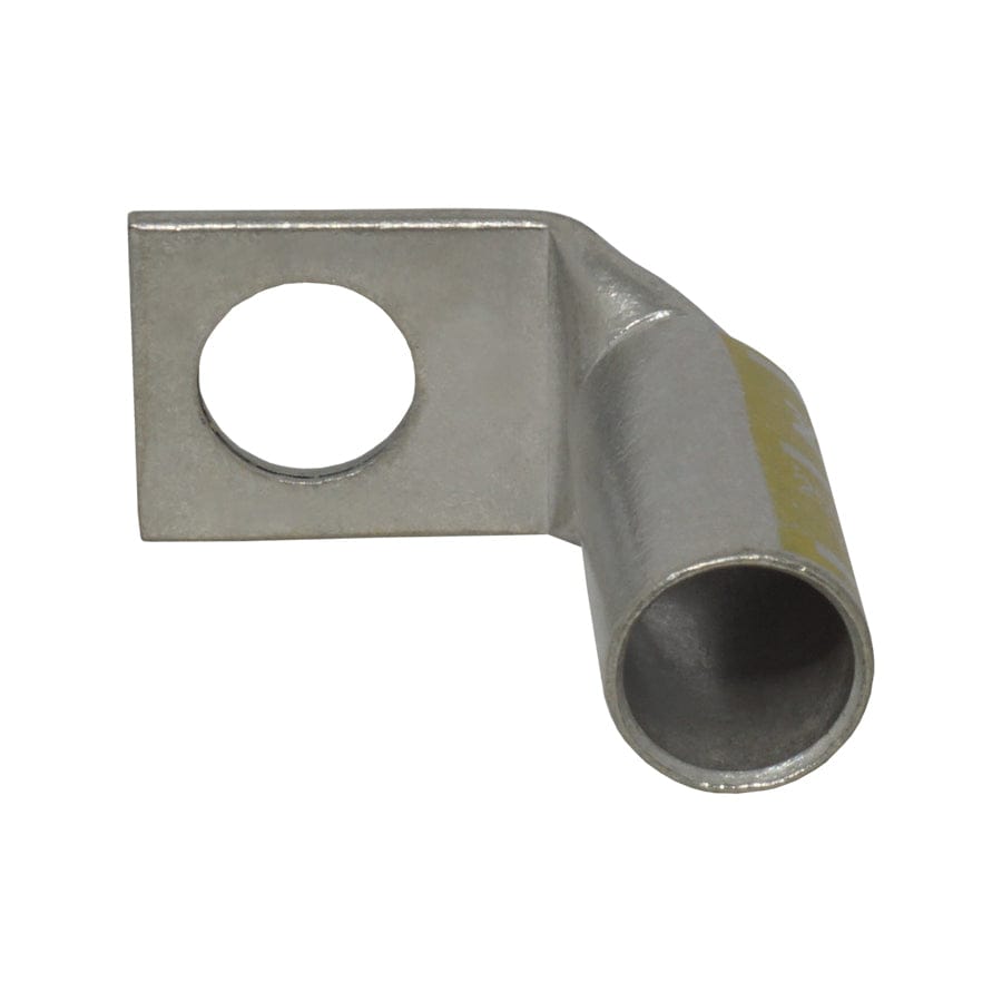 LBF25058 - 90 Degree Long Barrel Compression Lug - 250MCM - 5/8" Stud, 1 Piece
