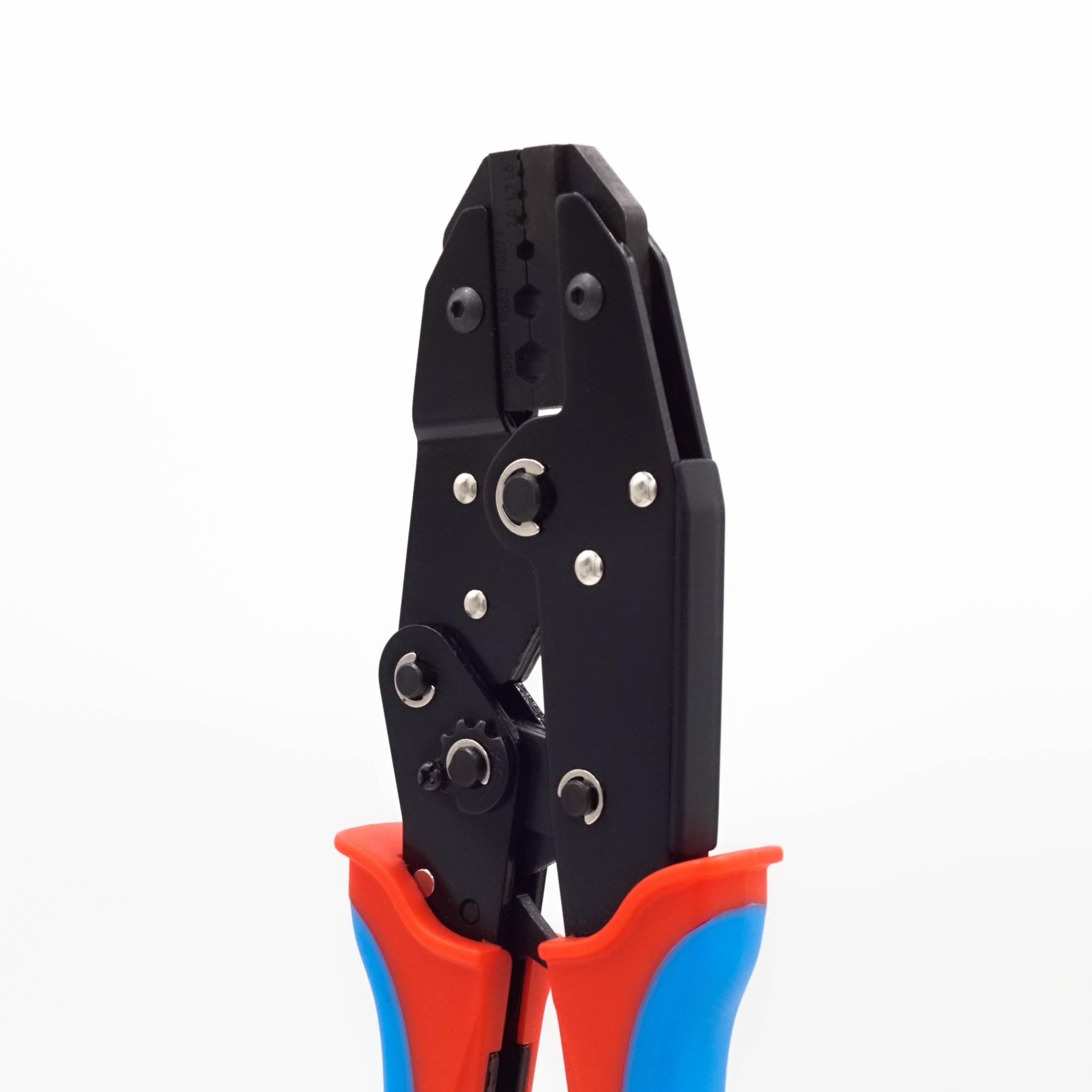 FDT1008121 - Coaxial Crimper - Range: 6.5mm (.256"), 5.4mm (.212"), 3.25mm (.127"), 2mm (.078")