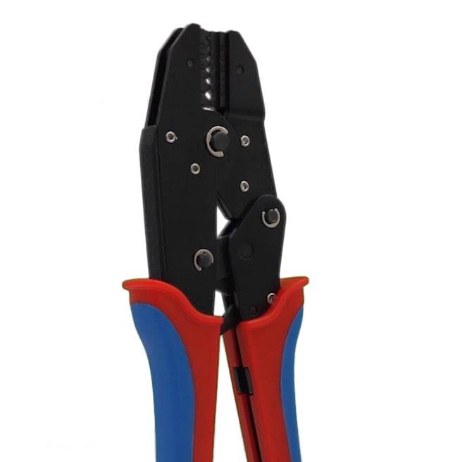 FDT10060 - 22 to 10 AWG Ratcheting Crimping Tool for Turned Contacts, HTS & Harting Style, 1 Piece