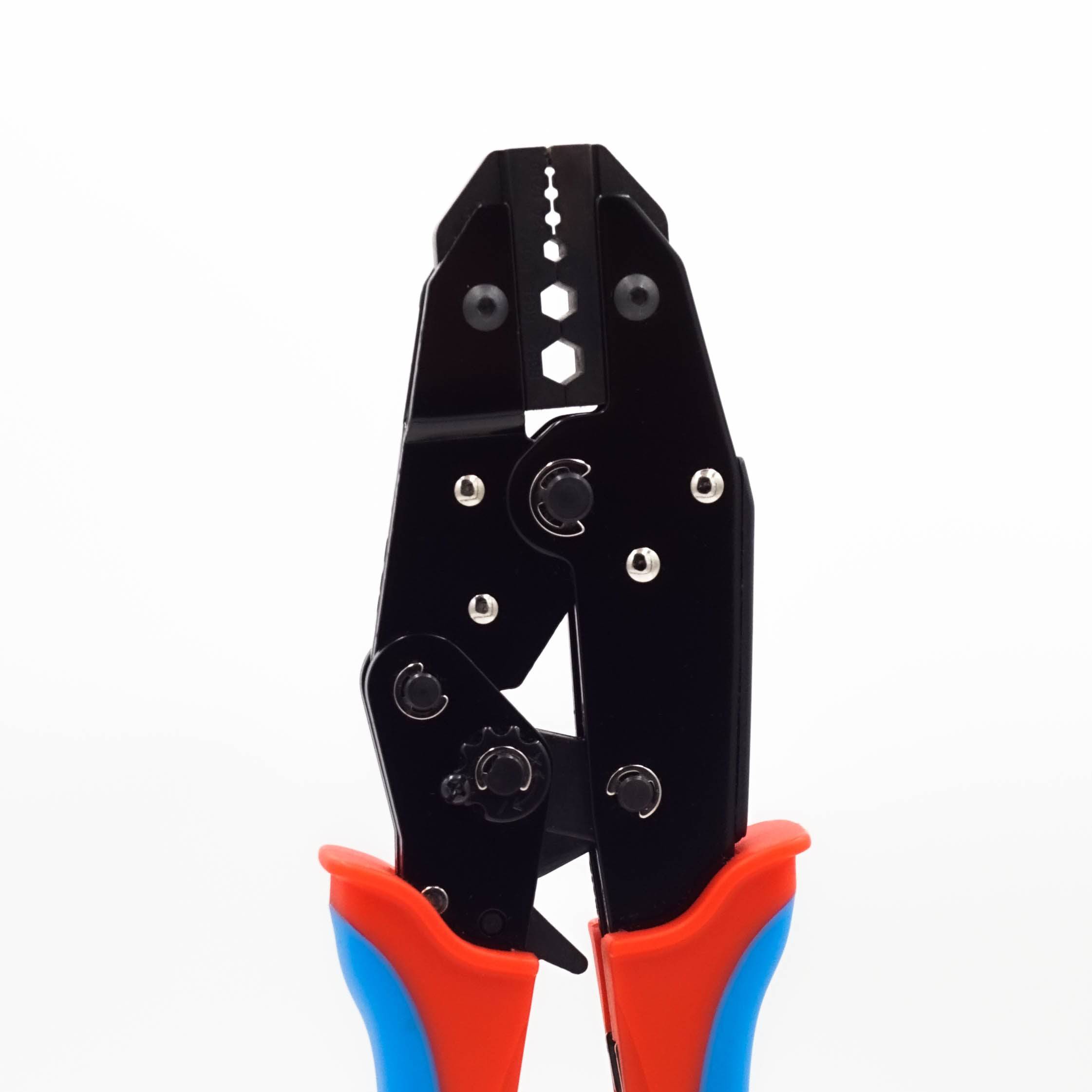FDT1008121 - Coaxial Crimper - Range: 6.5mm (.256"), 5.4mm (.212"), 3.25mm (.127"), 2mm (.078")