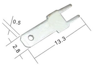 DJ610-2.8-2X0.5-T technical detail 1