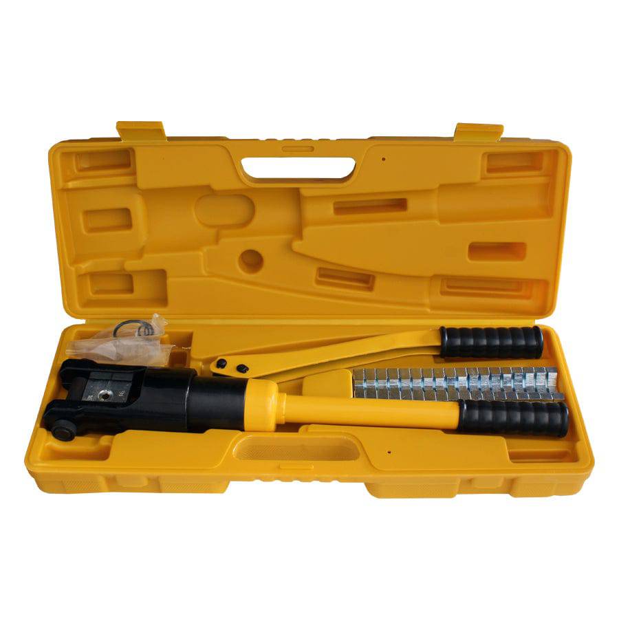 FDH16240 - 6 AWG a 450MCM Hydraulic Herramienta de crimpado Kit para Cable Lugs & Splices, Hexagonal Perfil, 1 Kit