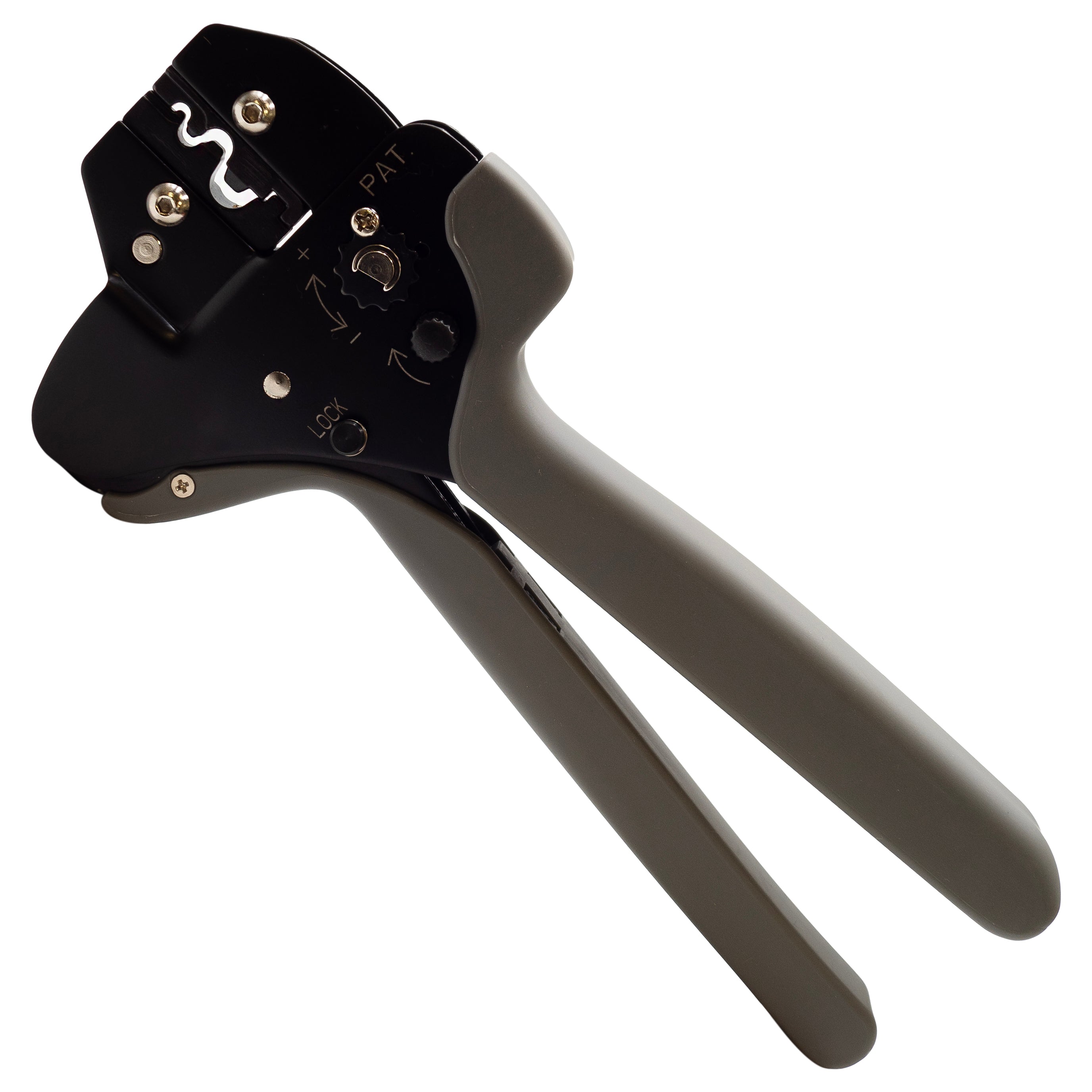 FDT10022 - 22 a 8 AWG Sin aislamiento Terminales Herramienta de crimpado, Long Handle, Lateral Movement, 1 pieza
