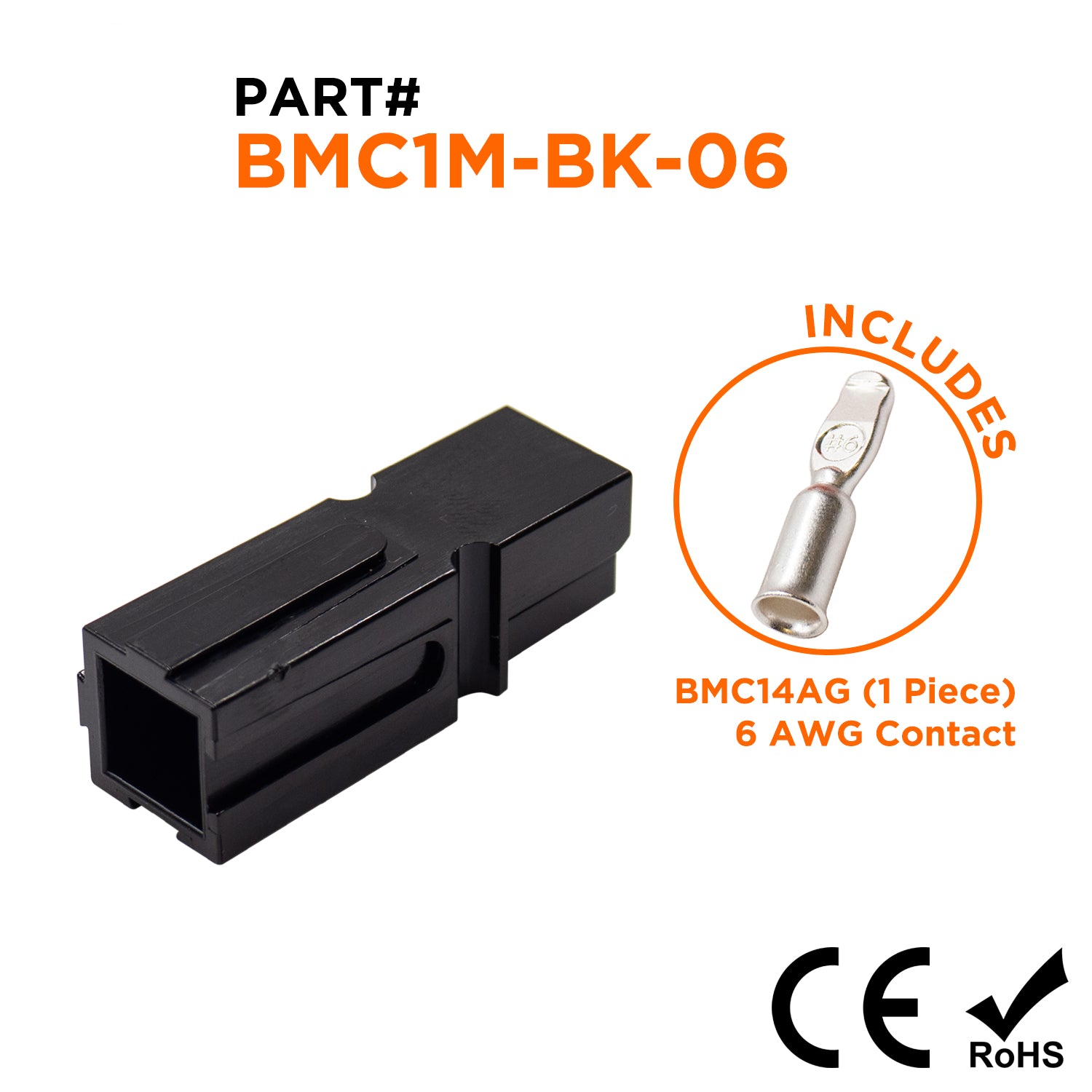Powerpole Connectors · BMC1M-BK-06