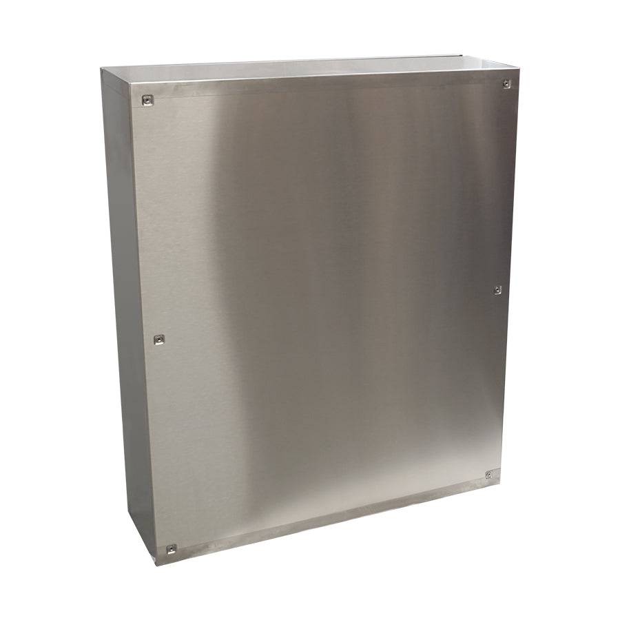 MPGamma CPN10012030 Solid Door Cabinet, Tamaño: 40"x 48" x 12", 304 Stainless De acero, UL Listed