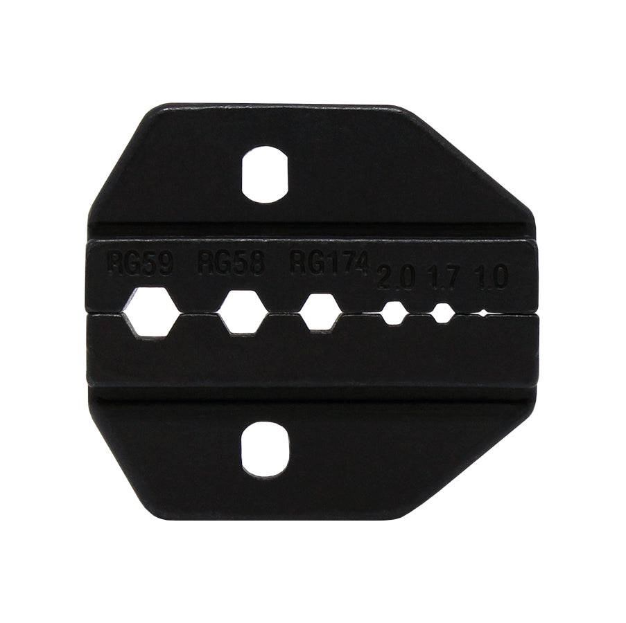 FDT1008141D - Coaxial Crimping Die Set, Range: 4.5mm, 3.84mm, 3.25mm, 2mm, 1 Piece