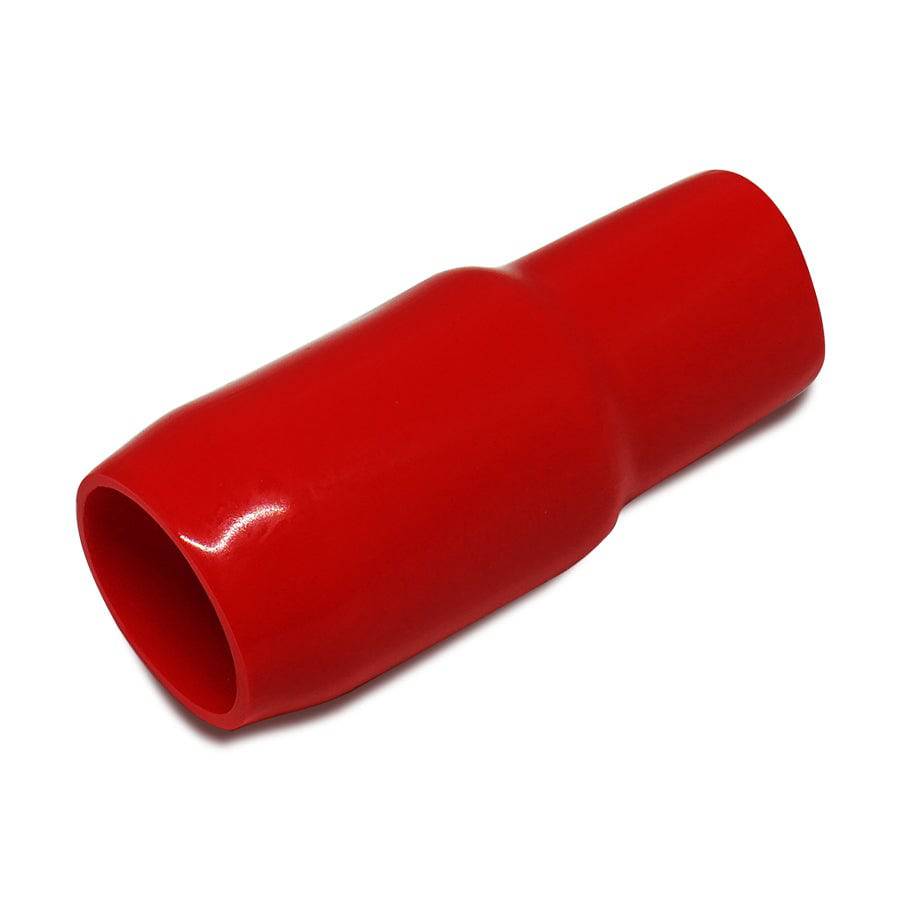 V-100RD - 4/0 AWG Rojo Vinyl PVC Conductor End Sleeves, End Caps, 10 piezas