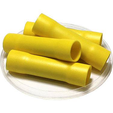 BVT22 - Vinyl Insulated Splice Butt Connector - Flared - 4AWG - 10 Pieces