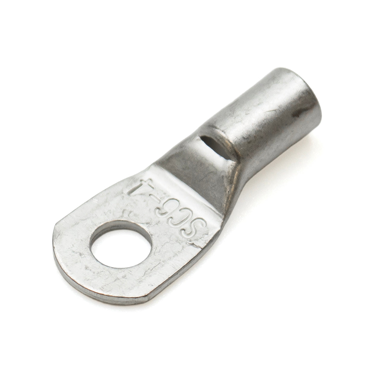 SCH64 - 10 AWG Sin aislamiento Tubular Ring Lugs, #8 Orificio, 50 piezas