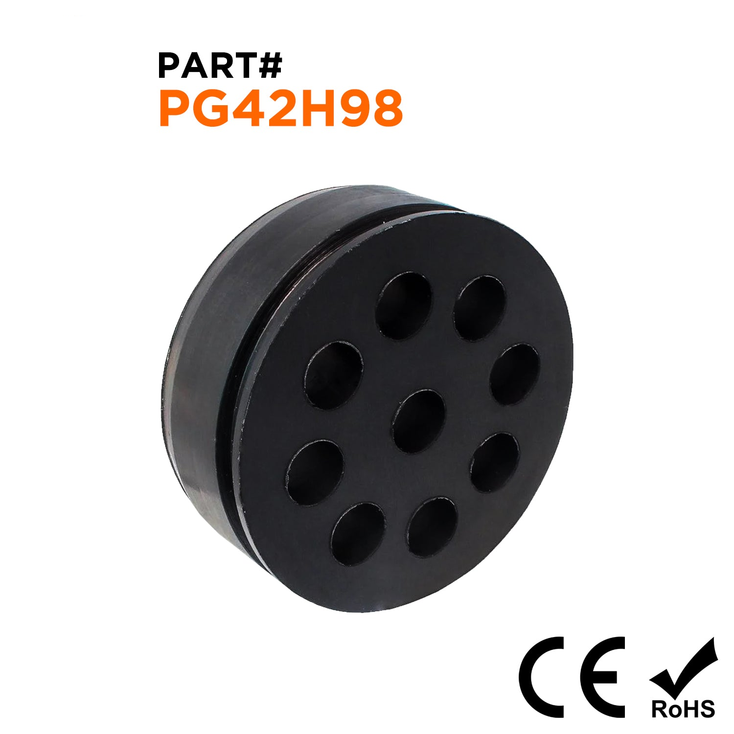 PG42H98 - PG42 Multi-orificio Seal - 9 orificio