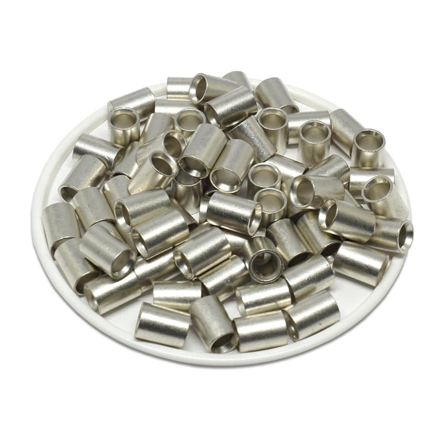 8 AWG Non Insulated Parallel Connectors, 3/8" Length, UL Approved, 50 Pieces - PNT8