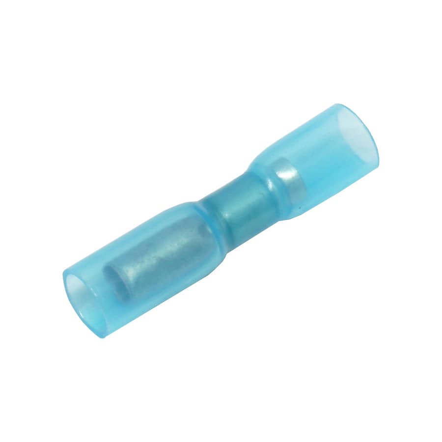 SBTF101-4 - Polyethylene Heat Shrink Female Bullet - 4mm - 16-14 AWG - Blue
