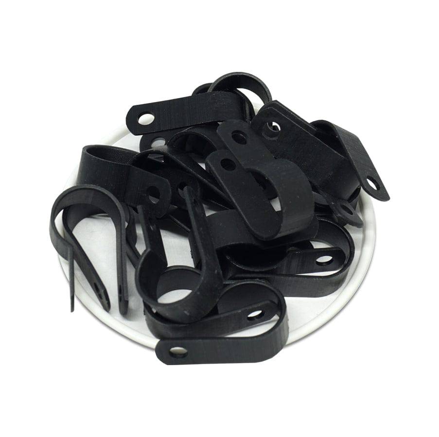 UC4B - De nailon Cable Abrazaderas, Color: Negro, Dimensions: 32.6x14.4mm, 100 piezas