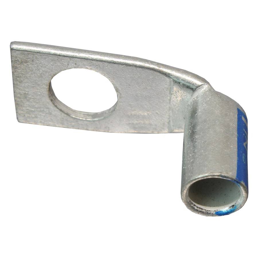 SBF6516 - 90 Degree Barril corto Terminal de compresión - 6 AWG - 5/16" Orificio, 1 pieza