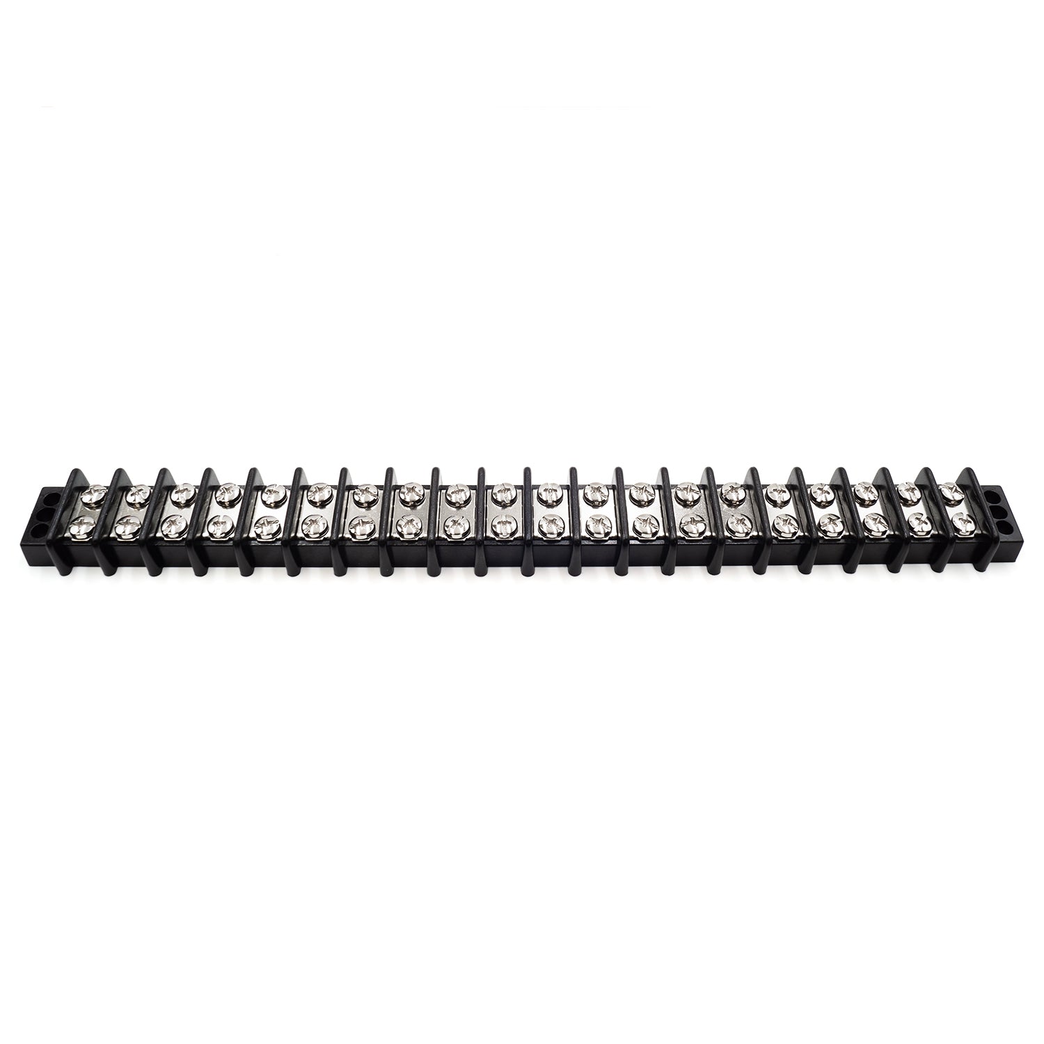 TB21-20P - Barrier Strip Terminal Block, Terminal Strip, 20 Pole, Double Row, 30A, 300V, UL Approved, 1 Piece