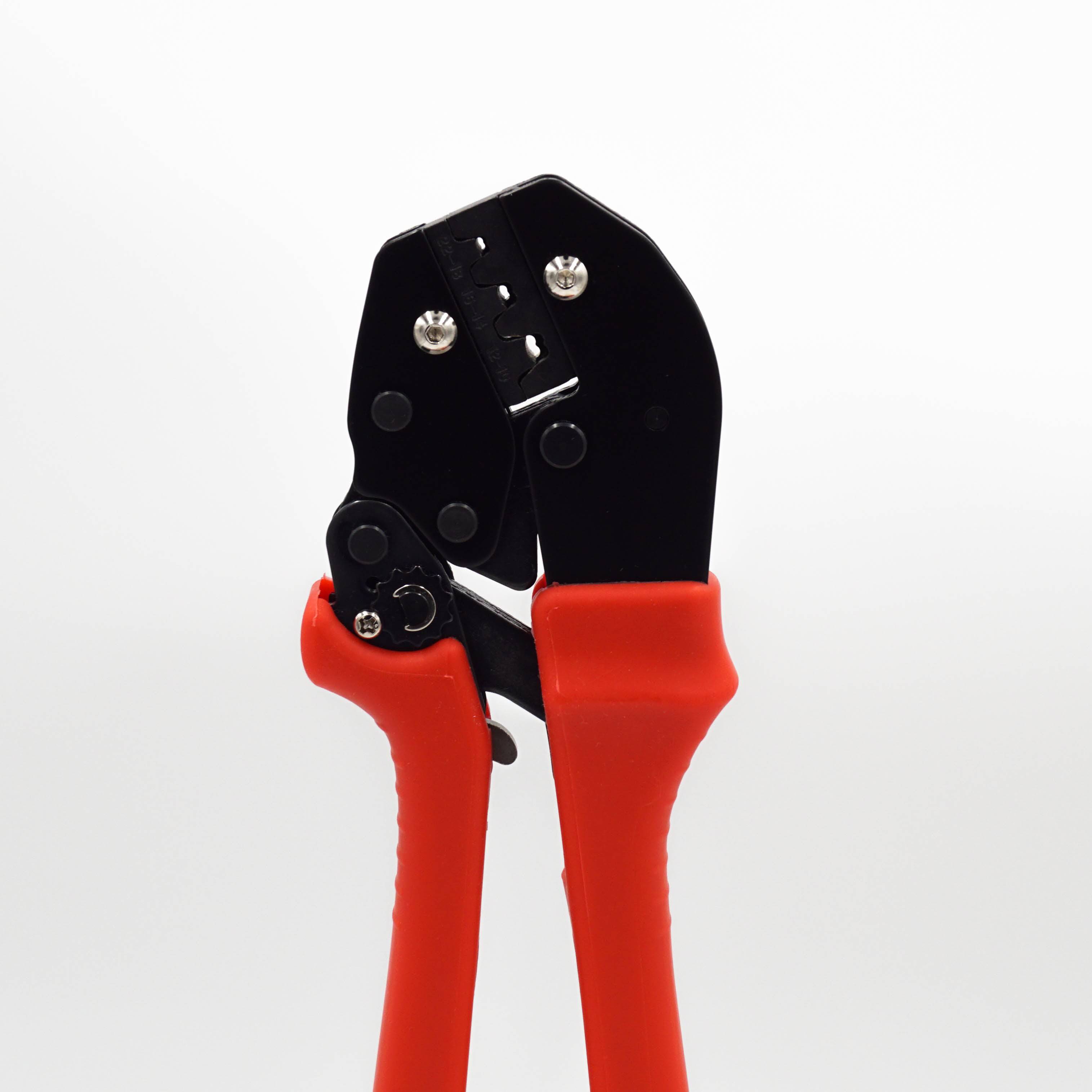 FDT10041 - 22 to 10 AWG Open Barrel Connectors Crimping Tool. Faston B-Type, 1 Piece