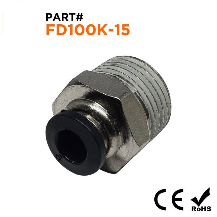 FD100K-15 - 6mm Fitting para the FD100K