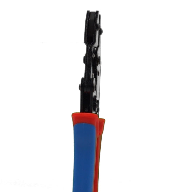 FDT10060 - 22 to 10 AWG Ratcheting Crimping Tool for Turned Contacts, HTS & Harting Style, 1 Piece