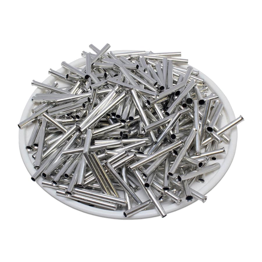 N15020 - 16AWG Sin aislamiento Punteras, 20mm Pin, UL Recognized, 1000 piezas