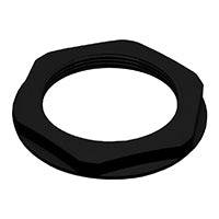 M63B-LN - M63 Rosca De nailon Lock Nut para Metric Prensaestopas, Negro, UL Approved, 1 pieza
