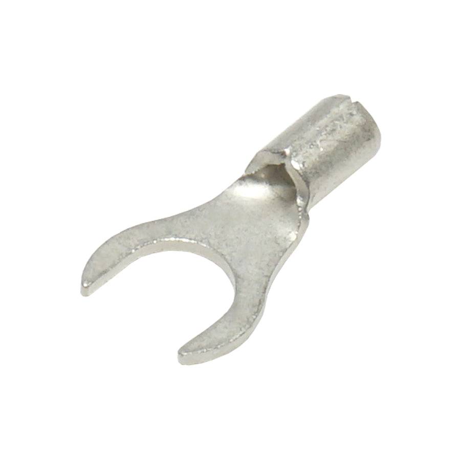 ANB1-5 - 22 to 16 AWG Non Insulated Fork Terminals, #10 Stud, UL Recognized, 100 Pieces