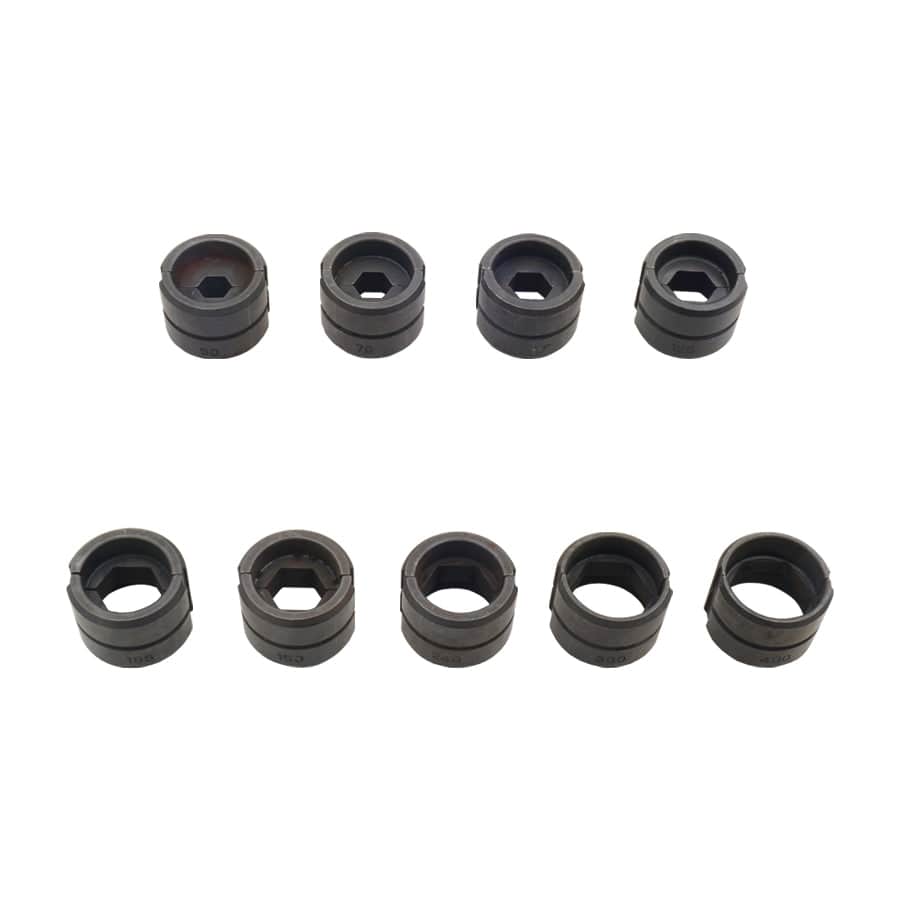 FDLS50400 - 1AWG - 750MCM Lugs Matriz Juego Bundle para FDZ400 Hydraulic Herramienta, 1 Juego