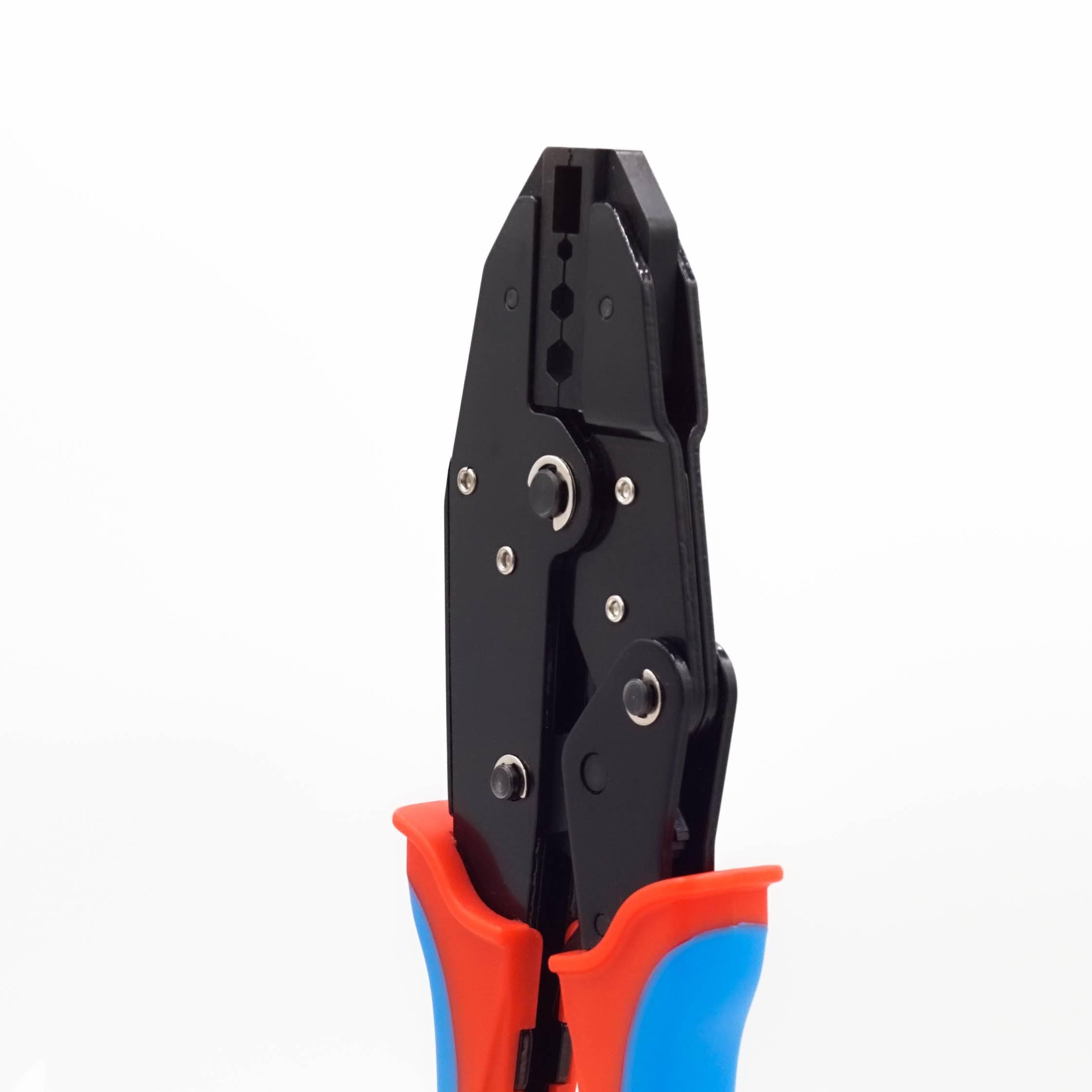 FDT1008121 - Coaxial Crimper - Range: 6.5mm (.256"), 5.4mm (.212"), 3.25mm (.127"), 2mm (.078")