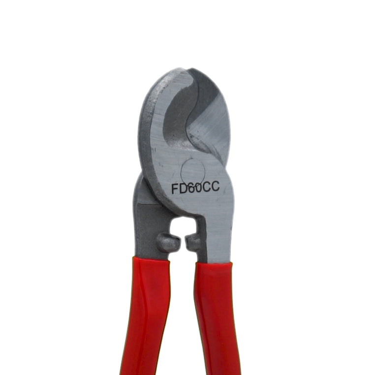FD60CC - 2 AWG a 2/0 AWG Cable Cutting Herramienta, De acero Build con PVC Soft Grips, 1 pieza
