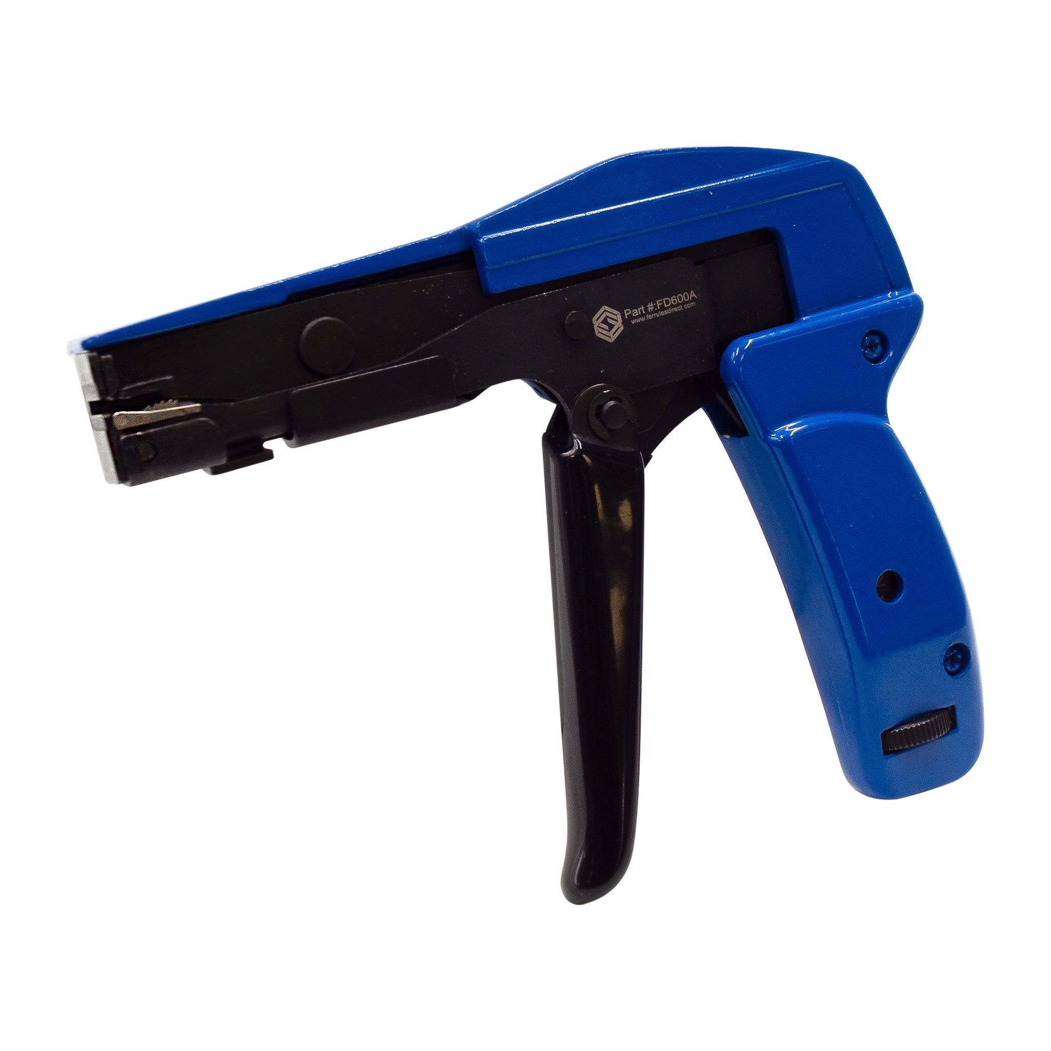 FD600A - De nailon Cable Tie Fastening Herramienta/Gun con Flush Cut & Ajustable Bundling Pressure, 1 pieza