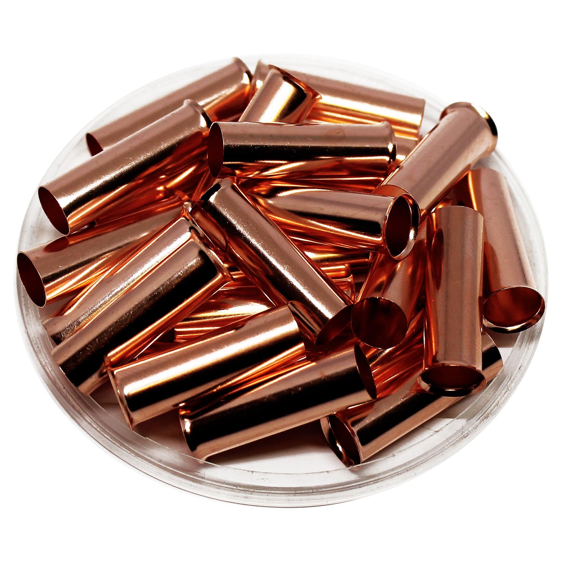 NT350022 - 2 AWG Non Insulated Ferrules, High Temperature, 22mm Pin, 100 Pieces