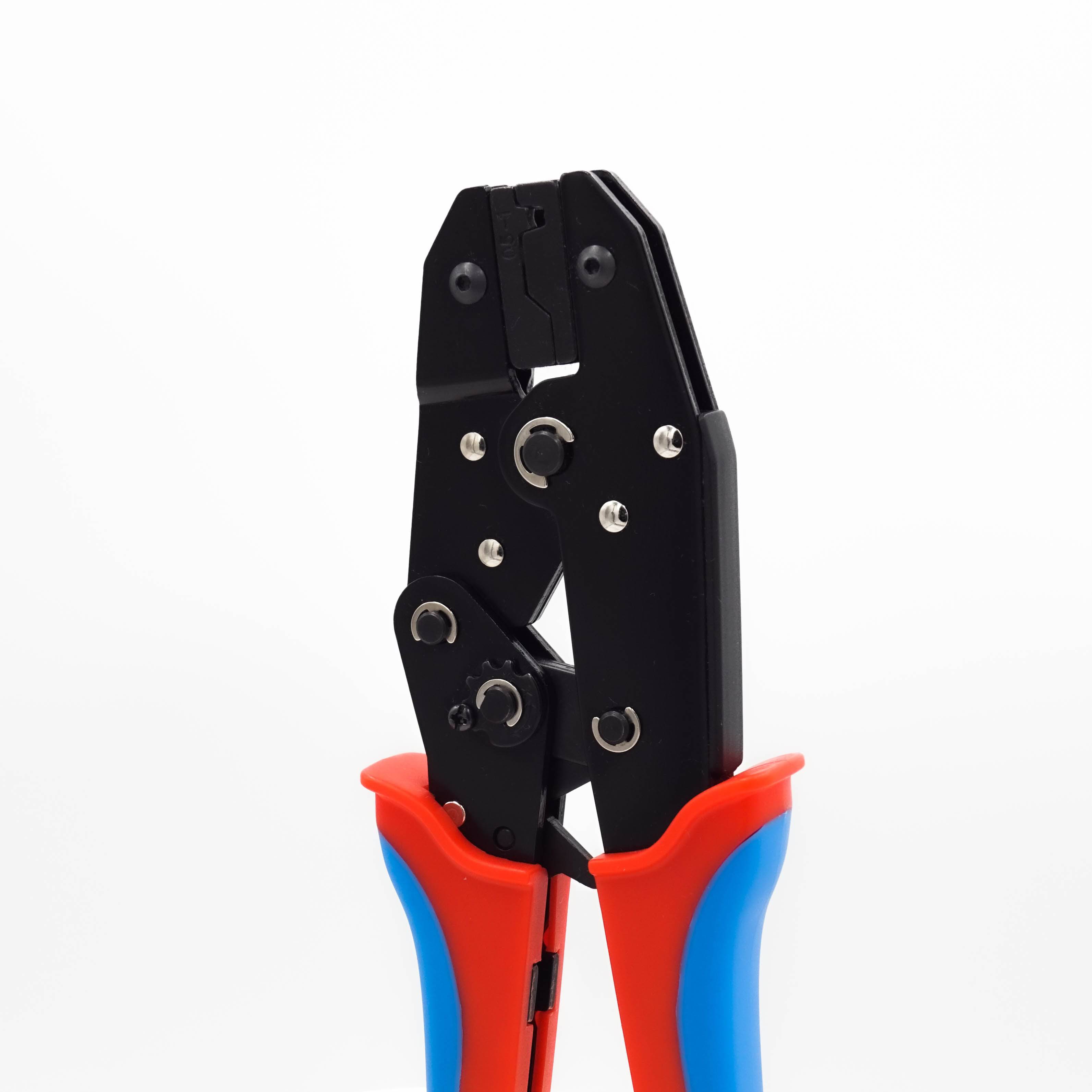 FDT10054 -  22 to 18 AWG Non Insulated Flag Terminal Crimping Tool, Ratcheting, 1 Piece