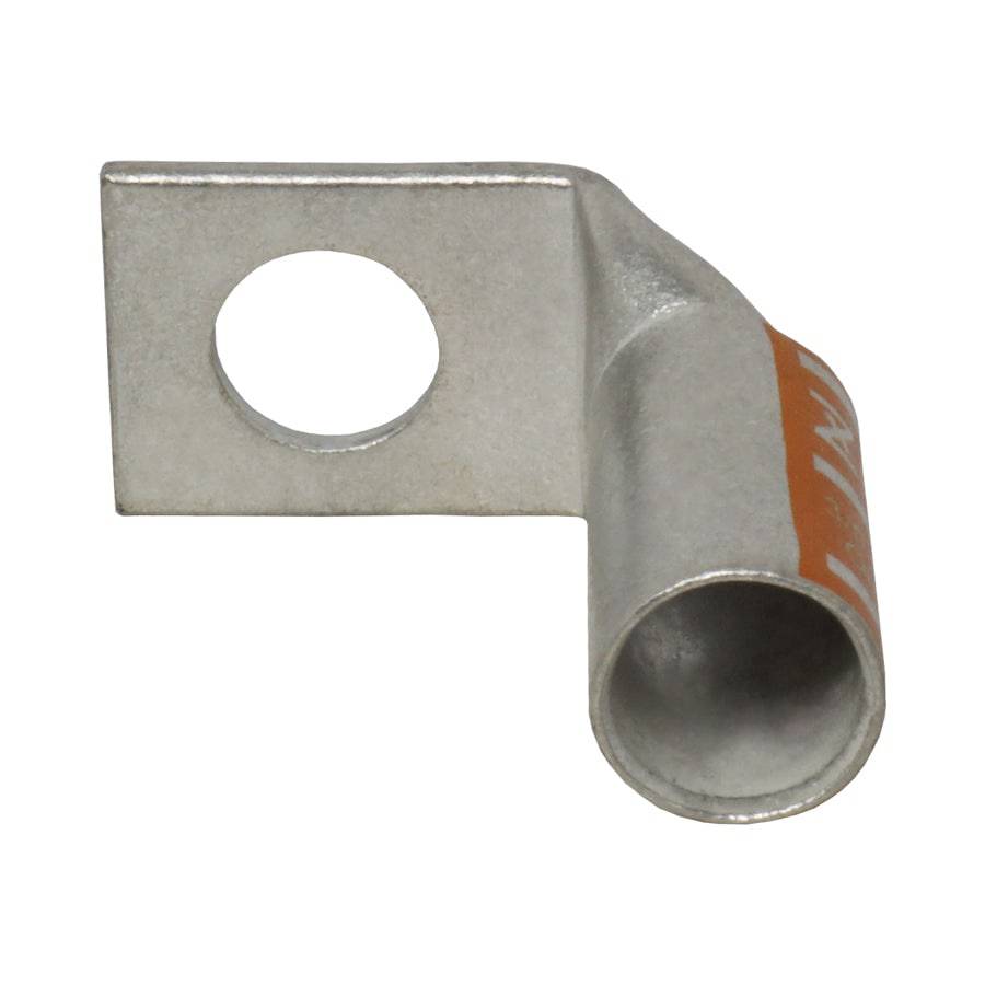 LBF3012 - 90 Degree Long Barrel Compression Lug - 3/0AWG - 1/2" Stud, 1 Piece