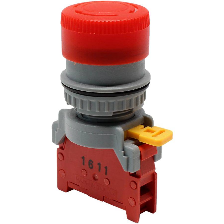 LMS22-1/C-RD - Rotary Switch - 1 Contact (1/C) - 22mm - Red