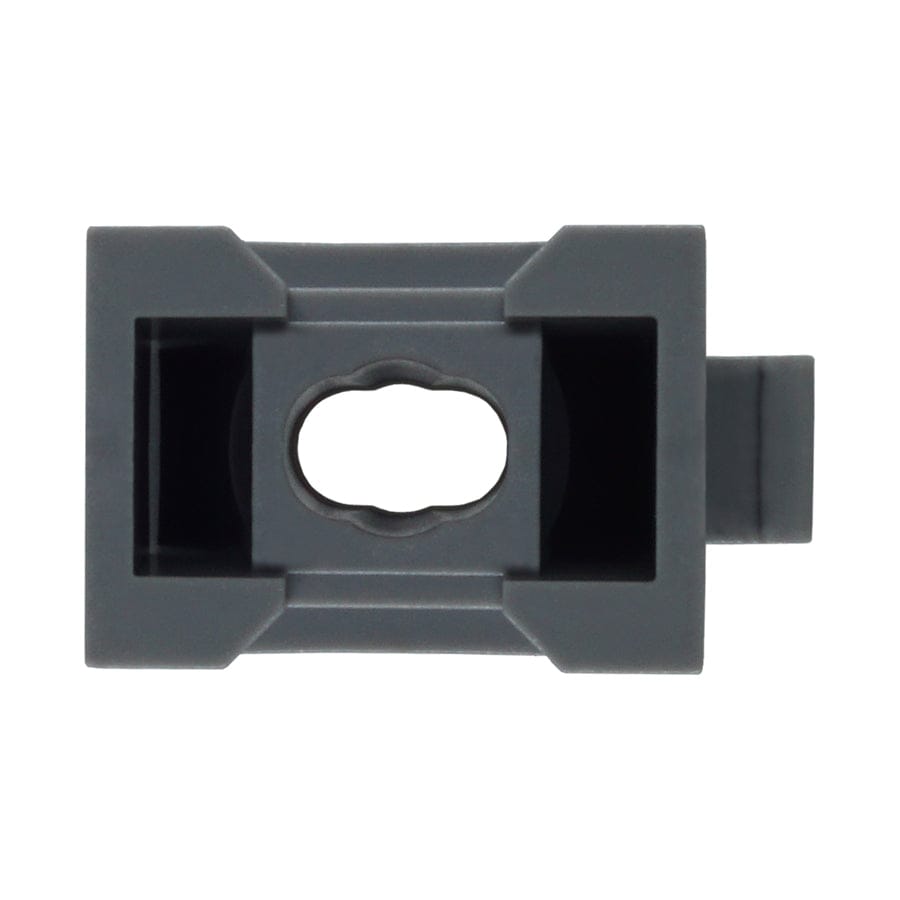 PPC-16 - 5/8" Pipe Clamp Clamp, U Shape, Polyethylene Material, Screw Mount, 10 Pieces