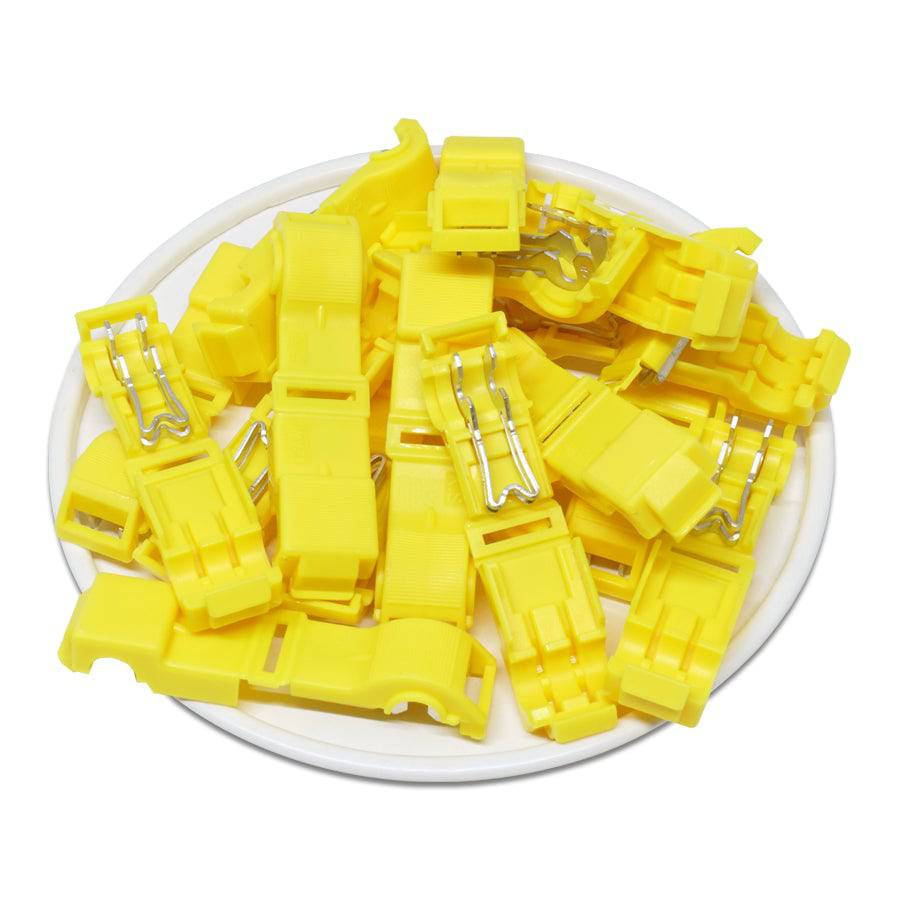 878206D - 12 a 10 AWG Quick Splice Conductor Conectores, Double Crimp, 50 piezas