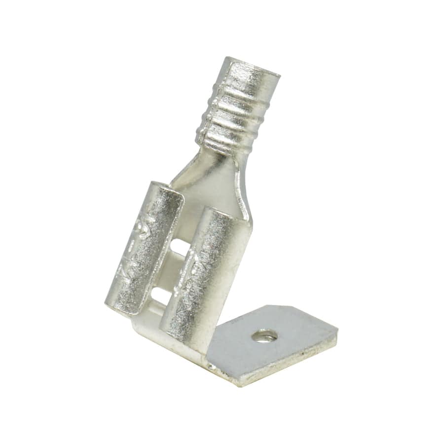 PBDN2-250 - 16-14AWG - .250 Uninsulated Piggyback Terminal - .8x6.3mm tab