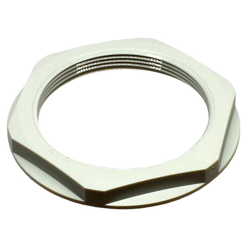 PG42 Rosca De nailon Lock Nut para PG Prensaestopas, Beige, UL Approved, 1 pieza - PG42BG-LN